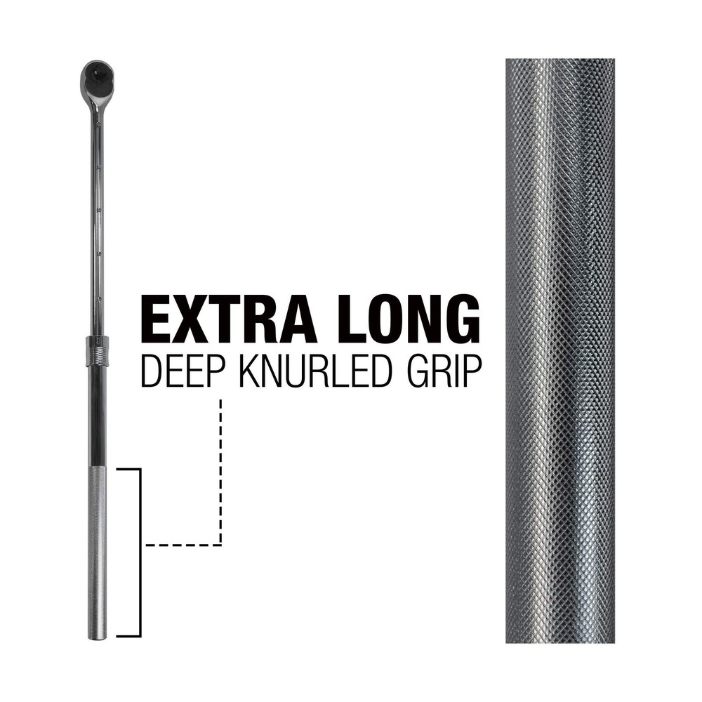 EZRED MR1X Extendable Ratchet, Silver,1 Inch 1 Inch