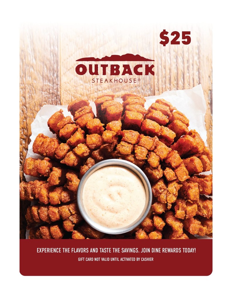 Restaurant Gift Card $25