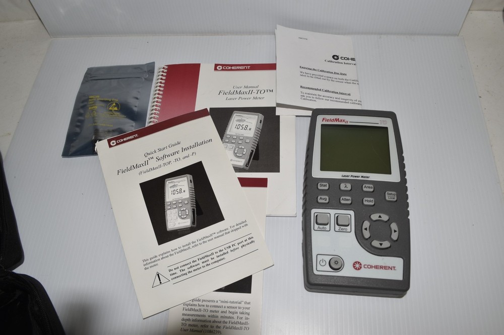COHERENT FIELDMAX II LASER POWER METER  (YGF1)