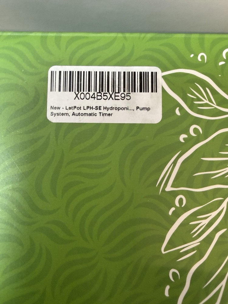 LET POT LPH-SE HYFROPONICS GROWING SYSTEM