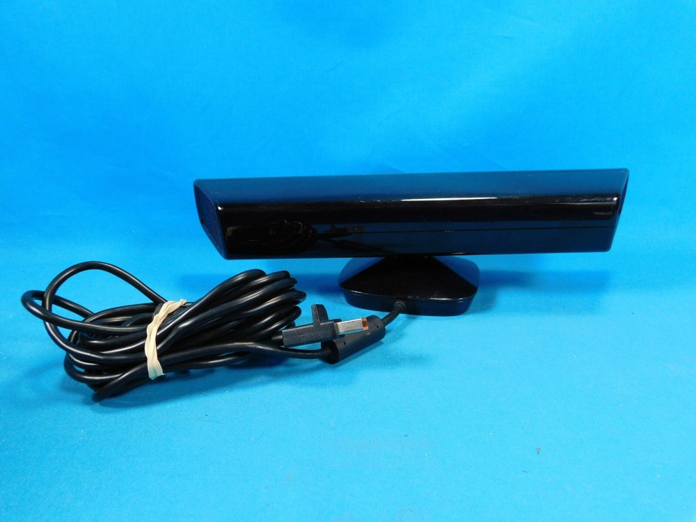 Microsoft Xbox 360 Kinect Sensor Camera Black Model #1414 - Tested & Working