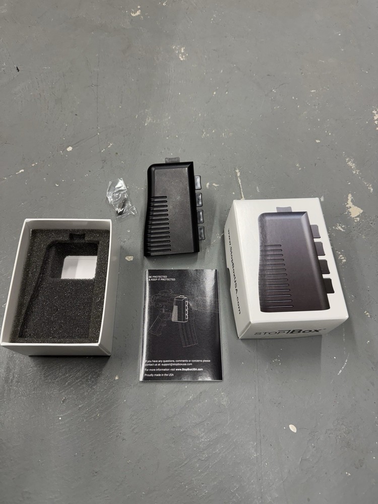 Stop Box Chamber Lock Black