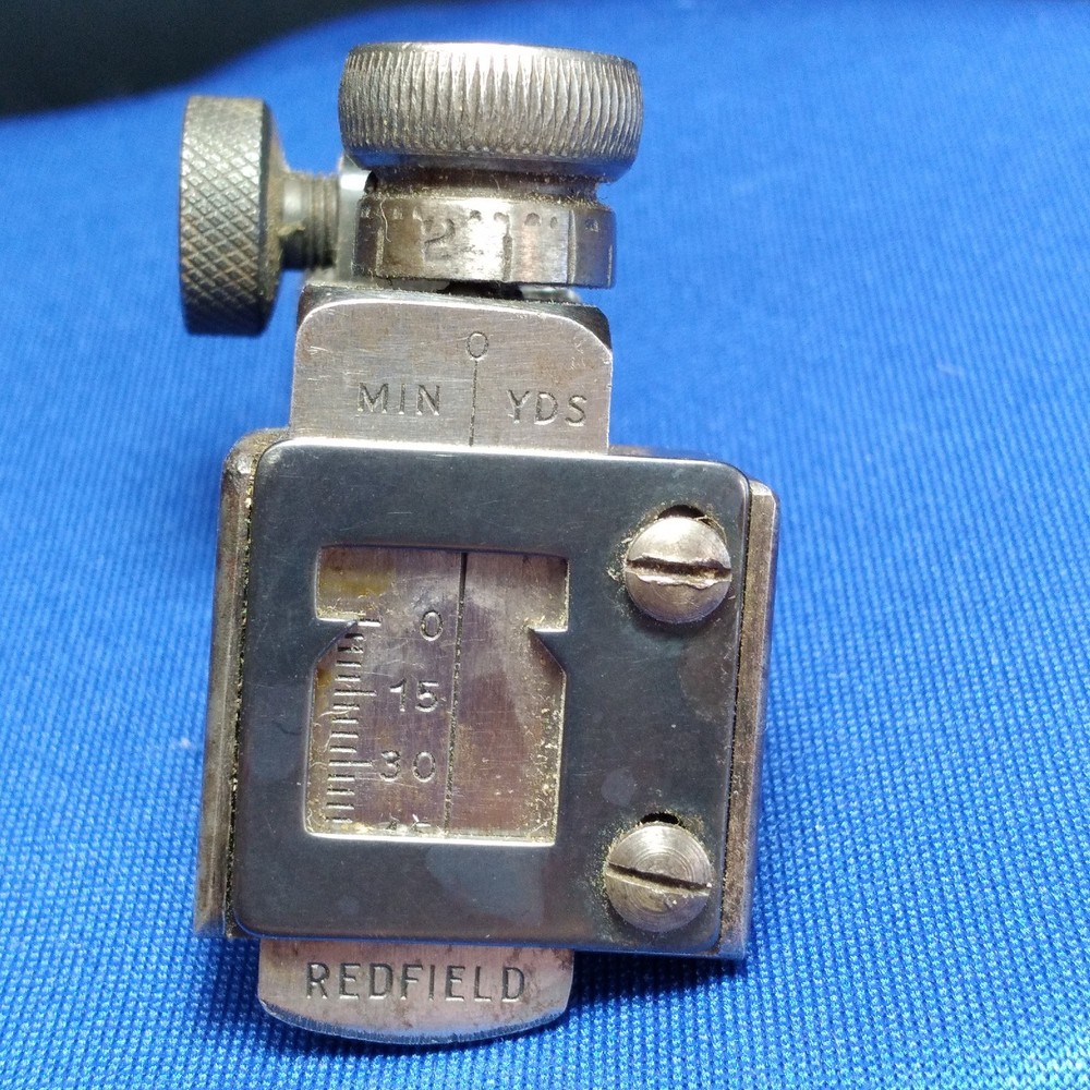 Redfield Model No. 70 Micrometer Receiver Peep Sight