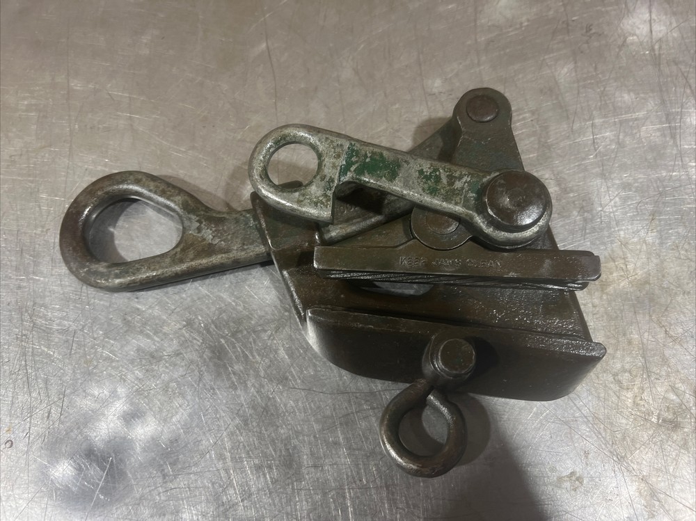 CRESCENT TOOL 385 CABLE WIRE GRIP PULLER 10,000 LBS CAP Used Surplus
