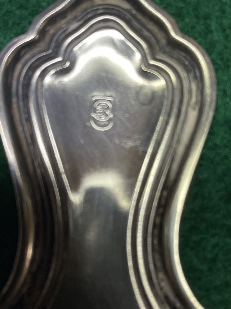Unusual Vintage Silver Plate Strainer and Base