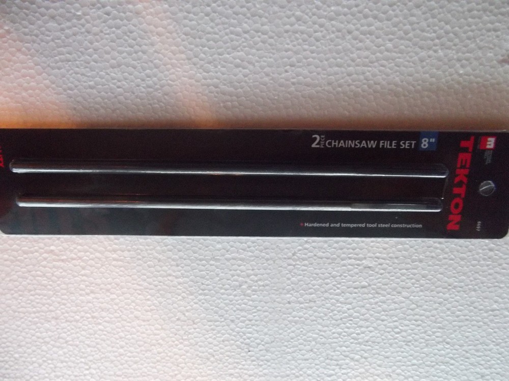 TEKTON 6697 2-PIECE 8" CHAINSAW FILE SET