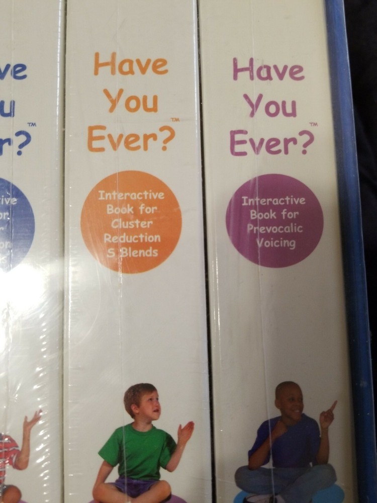 Super Duper Have You Ever? Interactive Books for Phonology