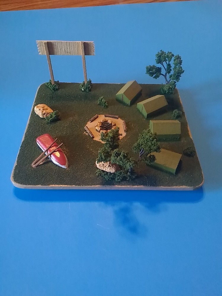 ho scale camp runamok diorama