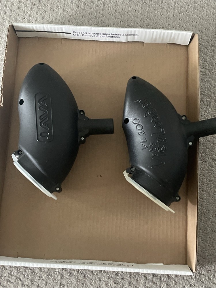 2-Piece Paintball Hopper Lot Java & ViewLoader VL-200