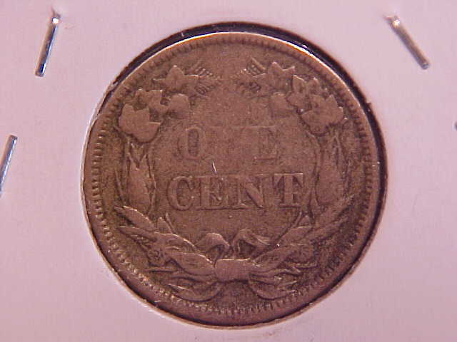1858 FLYING EAGLE CENT - SMALL LETTERS - VF - SEE PICS! - (X1216)