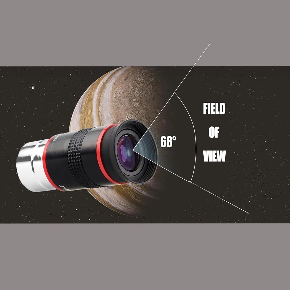 68° Wide Angle Eyepiece for Planetary Viewing-