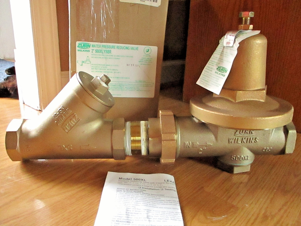 Zurn Wilkins 2" 500XLYSBR Pressure Reducing Valve w/ SXL Strainer Lead Free NEW