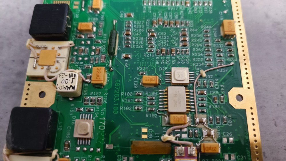 Rare Specialized digital processor module of the radio navigation system, radar.