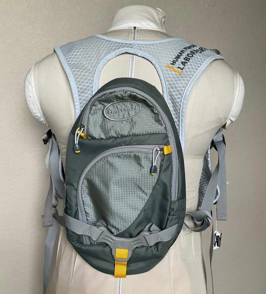 Nathan running RACE hydration backpack EUC, Human Propulsion Laboratories Sage