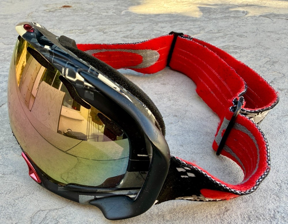 Oakley Splice Snow Goggles Red