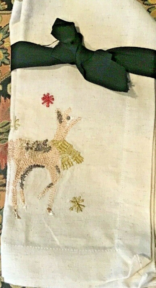 TAG  NAPKINS (4) DEER NATURAL  NIP