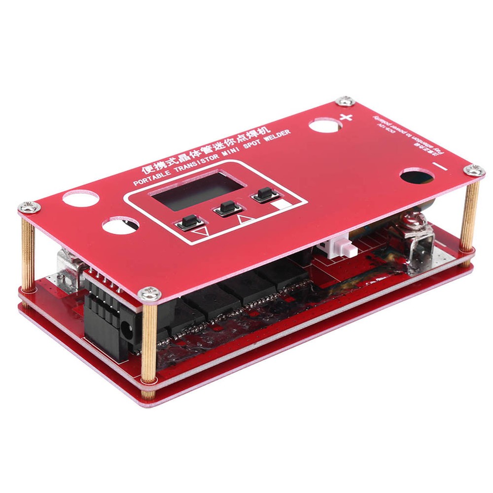 Spot Welder Portable Transistor Small Spot Welder LCD Screen Parameter Display