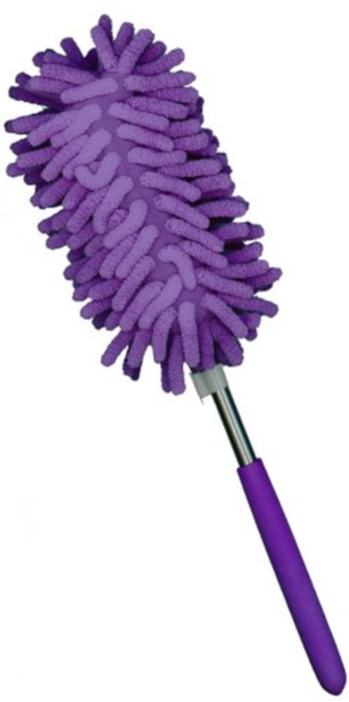 Purple Microfiber Duster Fuzzy Stick