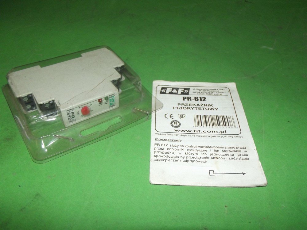 F&F Priority relay PR-612