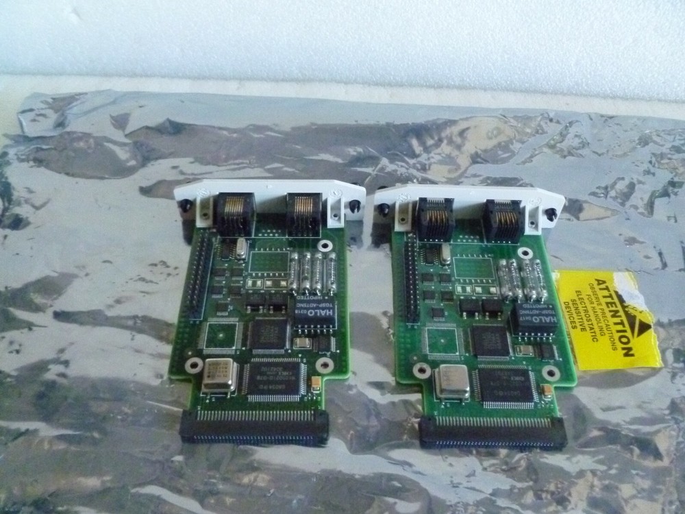 LOT OF 2 ADTRAN 1200862L1 Network Interface Module Card