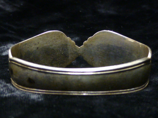 Norwegian 830 Fine Silver Napkin Ring