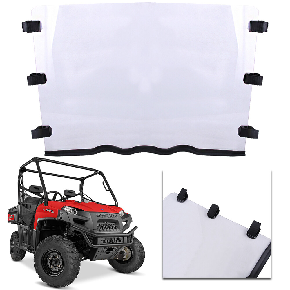 Clear Front Windshield Polycarbonate For Ranger 500 Midsize / Crew 2010-2013 UTV