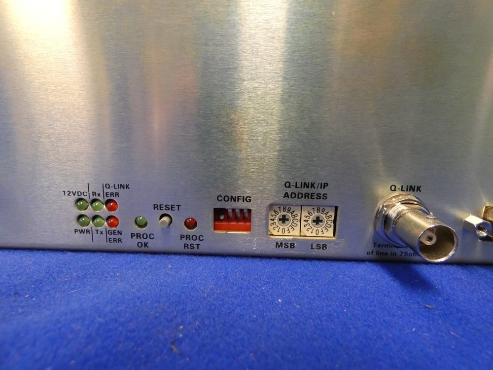 Evertz CP-6408E Quartz Router Control Panel