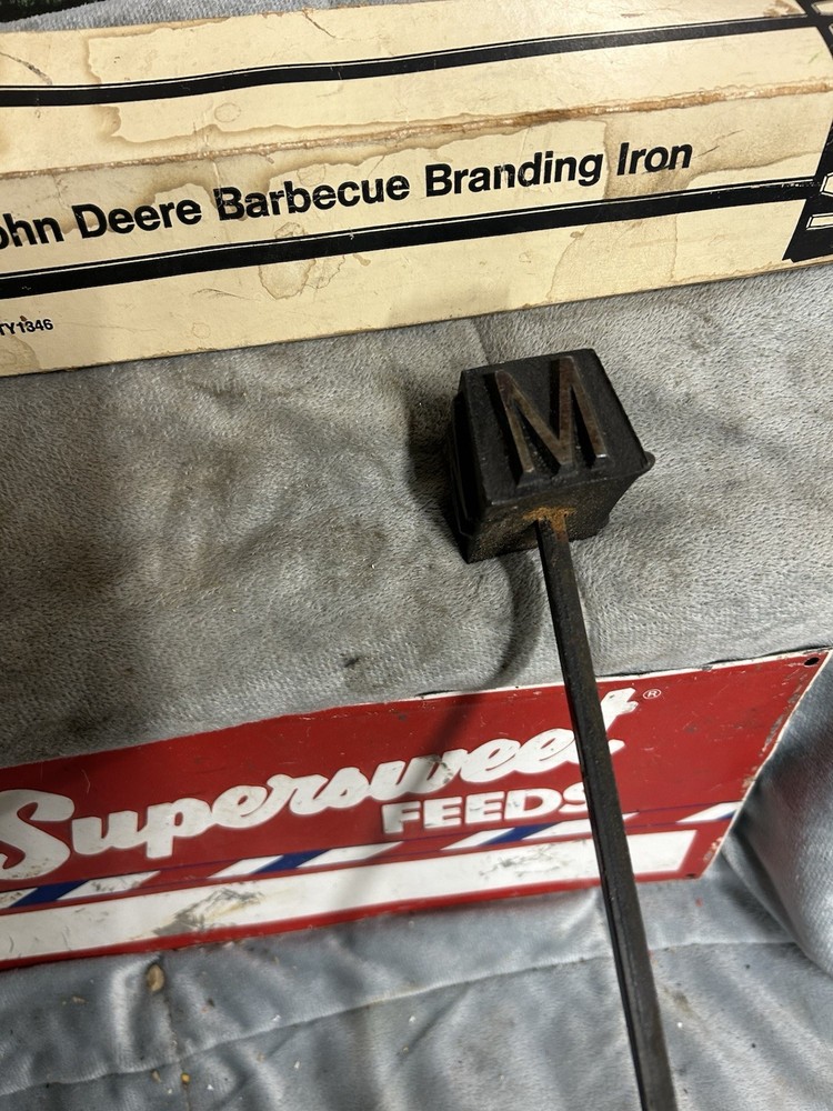 John Deere Barbecue Grilling Branding Iron