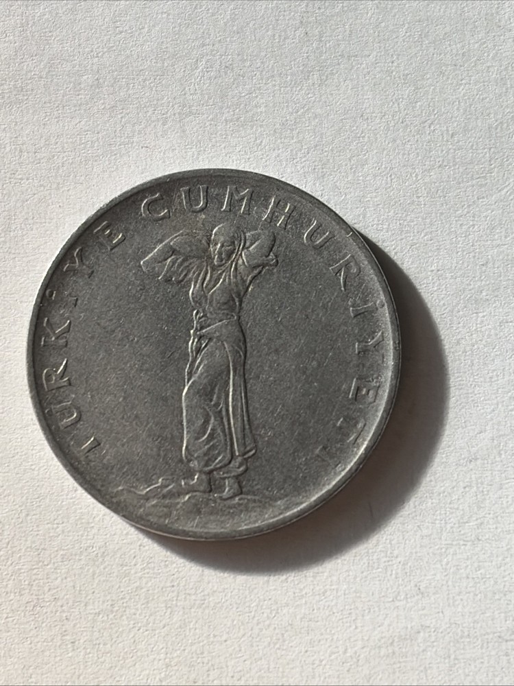 1966 Turkey Coin-25 Kurus-Circulated