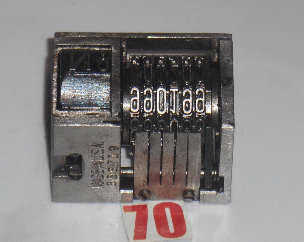 American Letterpress Numbering Machine | 70