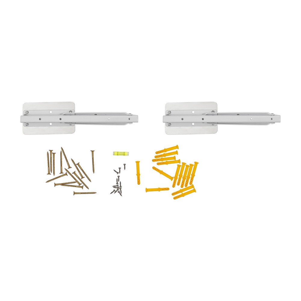 Modern Folding Wall Desk Wall-mounted Folding Table Foldable Table Indoor White