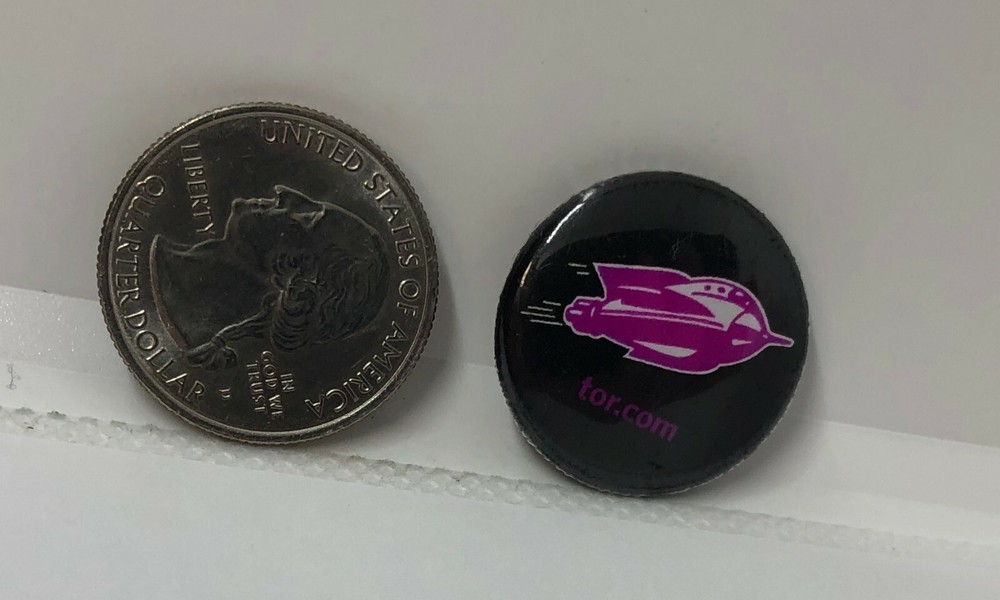 Tor.com Advertising Pin