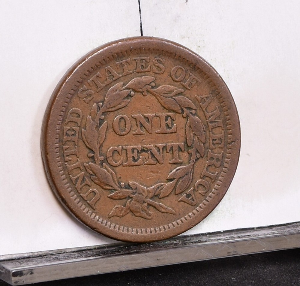 1854 Large Cent - Fine (#57822-L)