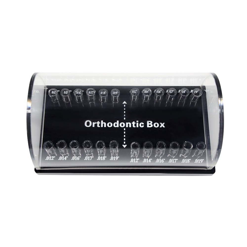 Dental Orthodontic Arch Wire Placement Box Round&Rectangular Ortho Lab Material
