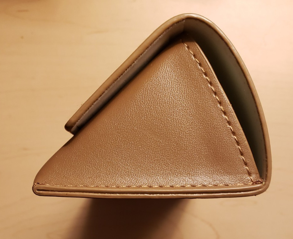 Burberry Camel Brown Soft Leather Glasses Case