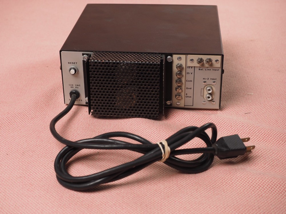 McGohan Electronics Audio Power Amplifier 35 Watt Amplifier MS 351 MS-351