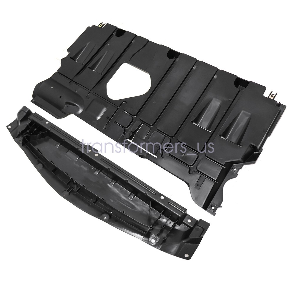 Engine Splash Shields Set of 2 Front & Rear For Mazda 3 2010 2011 2012 2013 Pair