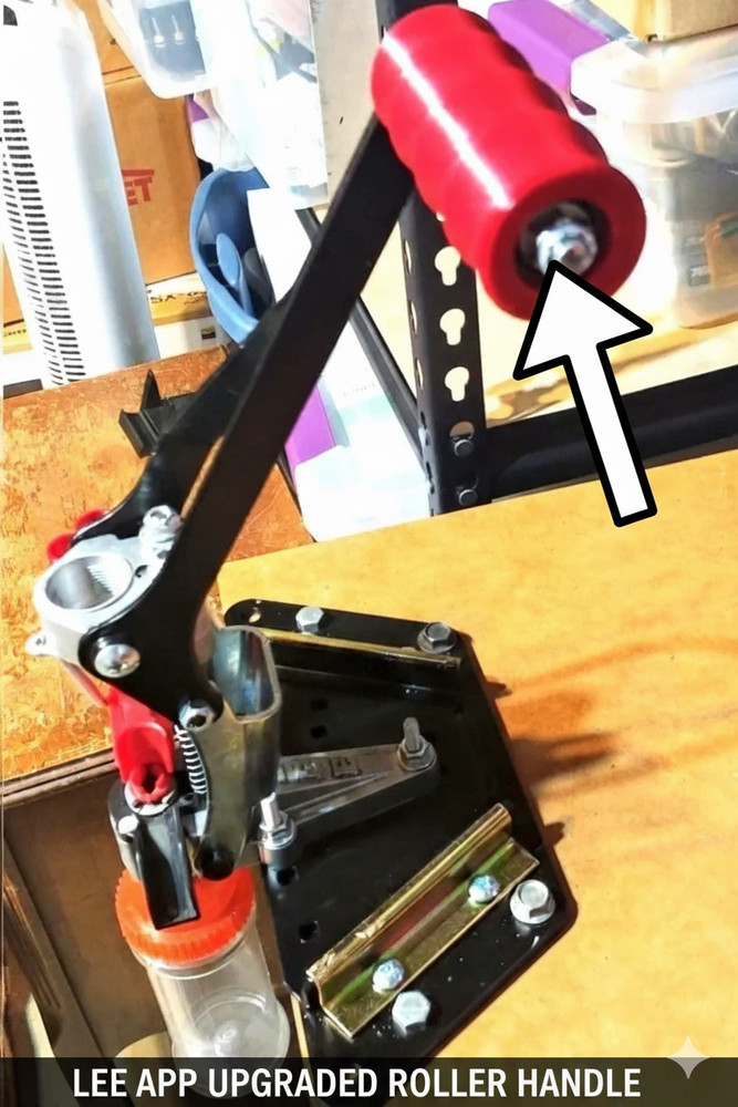 Upgraded Rolling Handle for LEE APP Reloading Press Ammo