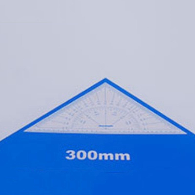 Chart Drawing Triangle Ruler for Ship Drawing 300mm -Scale Triangle Ruler9750