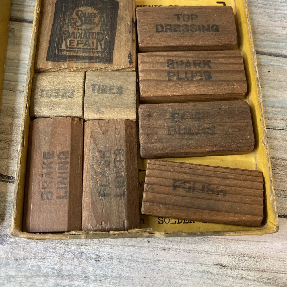 Leaky Radiator Problem moving block puzzle 1927 Frederic E. Aaron Solder Seal