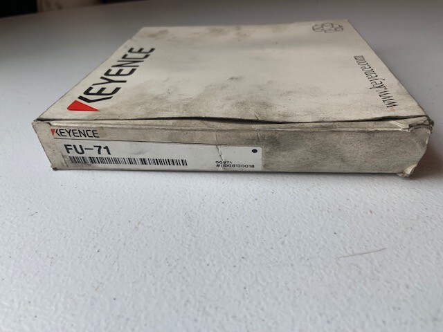 KEYENCE FU-71 Transmissive Fiber Unit New