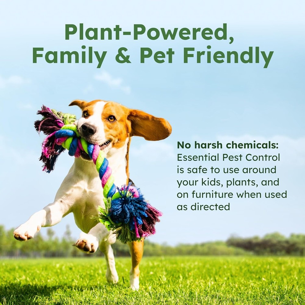 BugMD Pest Control Essential Oil Concentrate for Home Bed Bug Spray 3.7Oz 2PACK