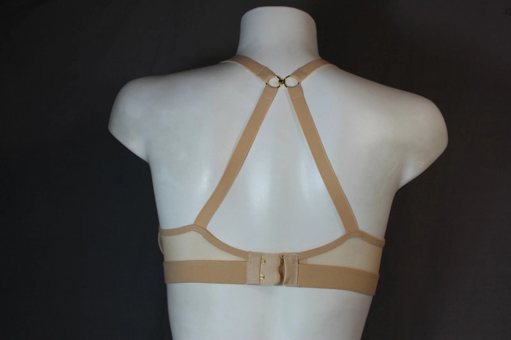 LIVELY Wireless Lined J-hook on back Plunge Bra size 34C