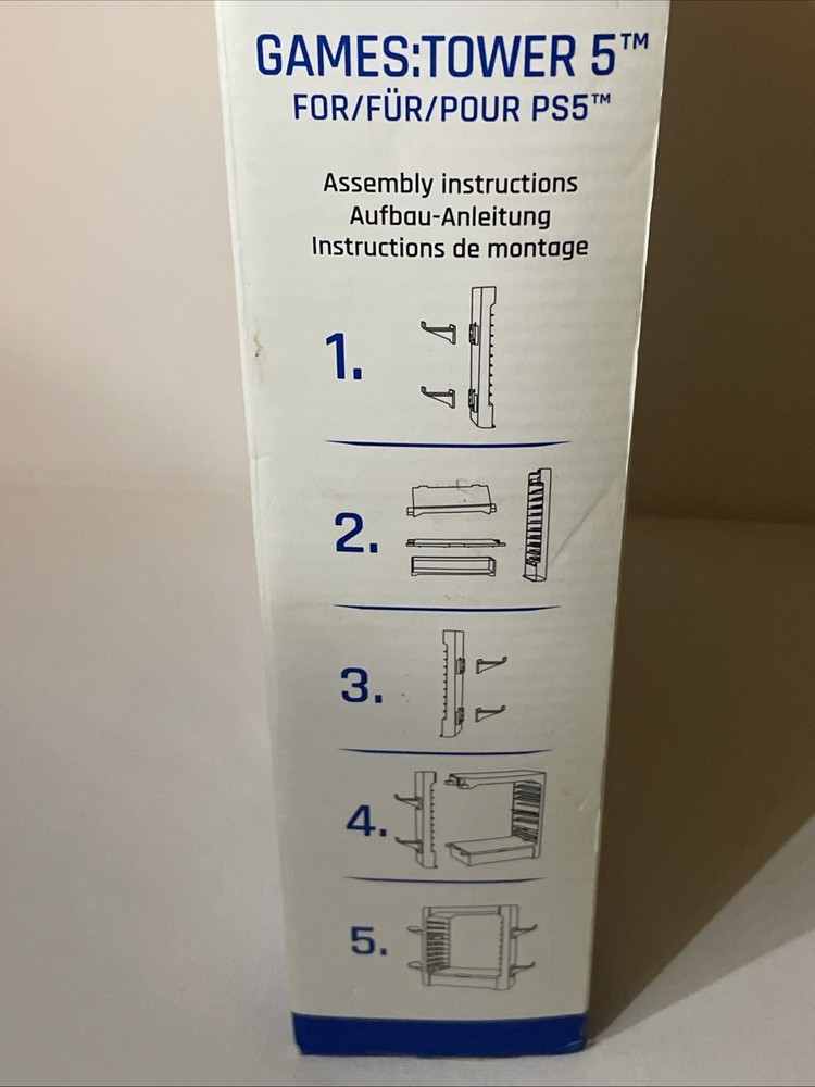 Snakebyte Games Tower 5 Universal Storage Solution PlayStation 5 Compatible