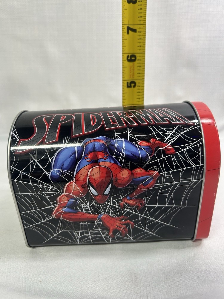Marvel "World Of Web" Spider-Man Tin Mailbox