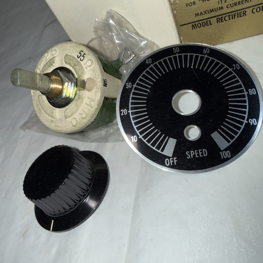 MRC N Scale Rheostat Model Rectifier Controller T-40 NOS