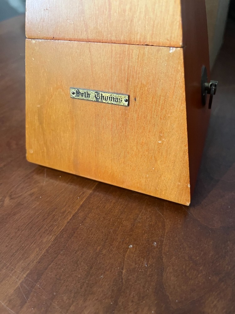 Vintage 1960s Seth Thomas Metronome No. 7 Working Wind