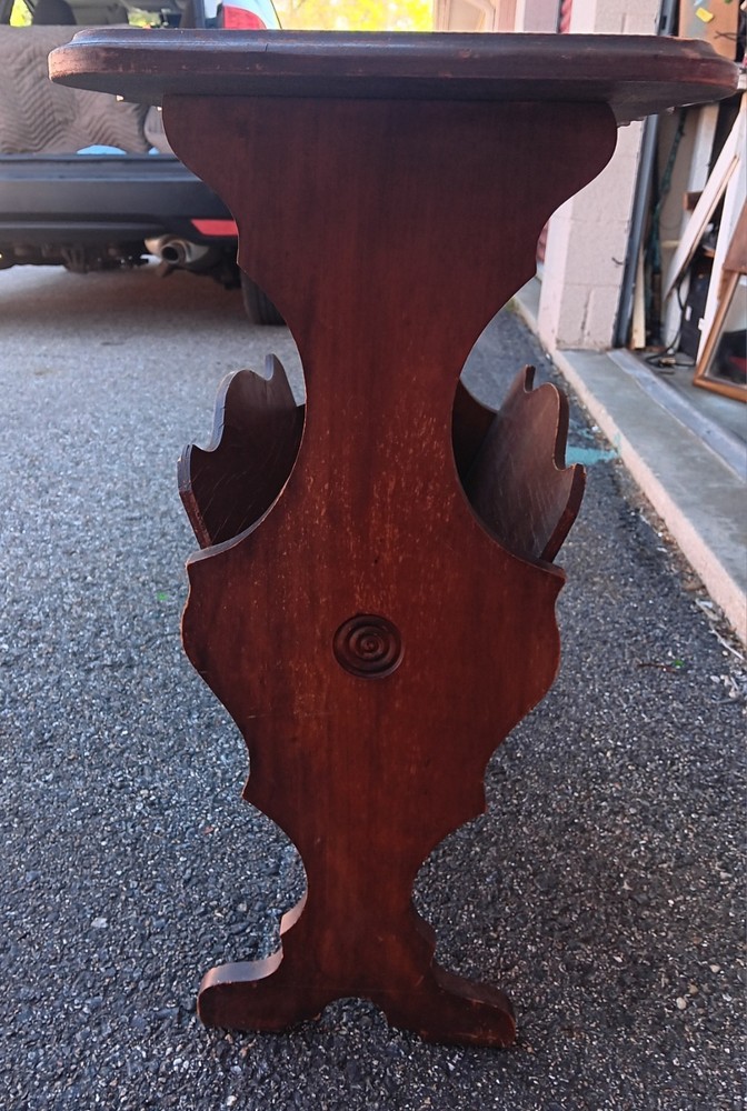 Vintage Magazine Side Table