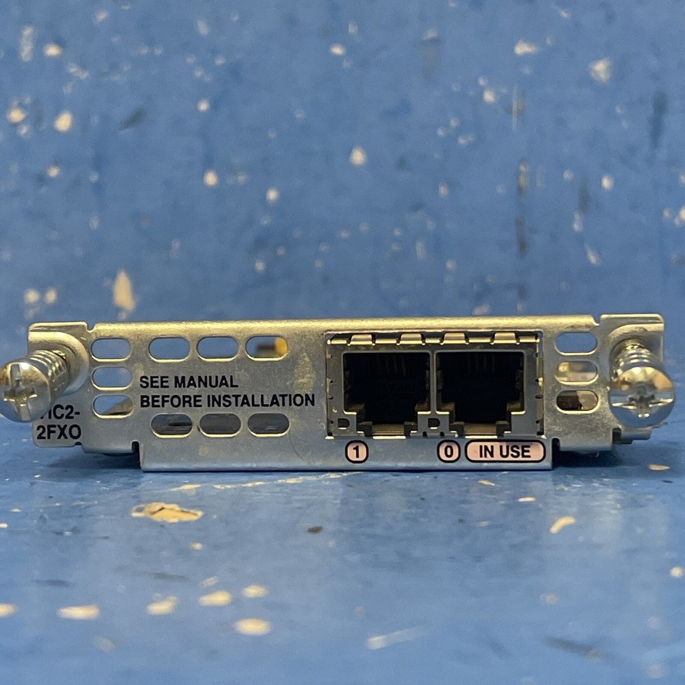 CISCO VIC2-2FX0  2 Port Voice Interface Card Module