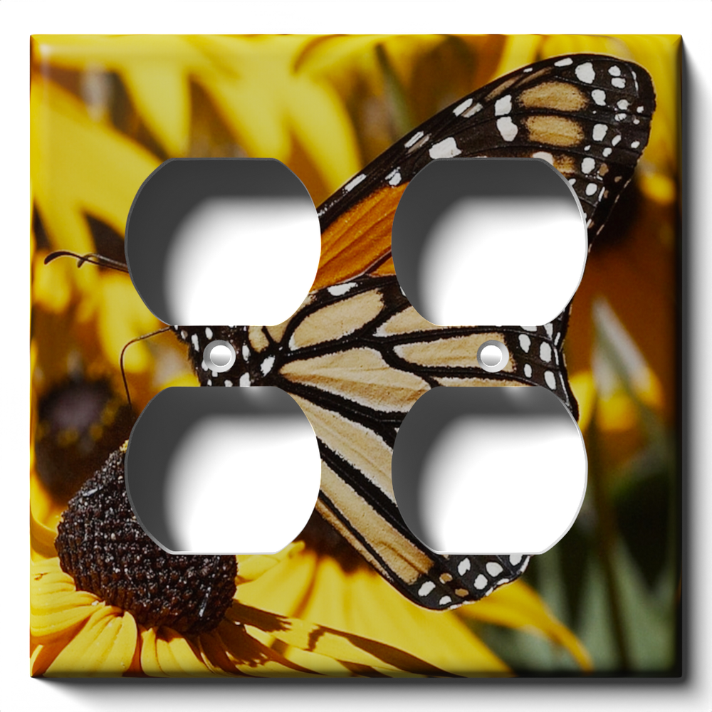 SnazzySwitch Monarch Decorative Light Switch Plate Cover